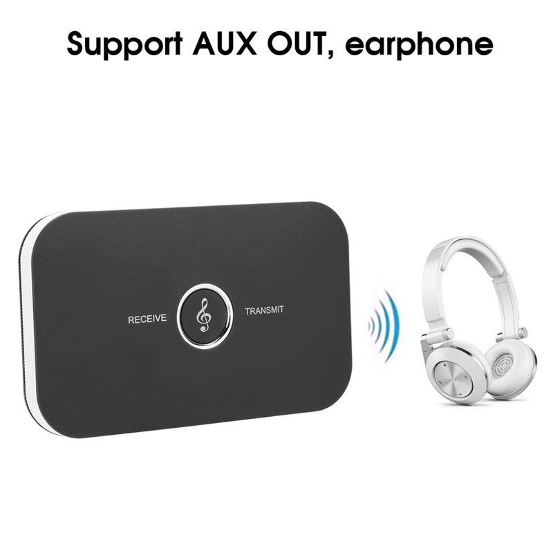 Adapter, 2-in-1 Transmitter Receiver Wireless A2DP o 3.5 mm Assistant