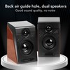 2pcs Computer Speaker, 3W Desktop Speaker with Volume Control, 3.5mm