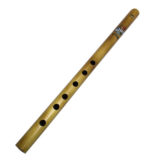 Zaza Percussion- 6 Finger holes - Polished Bamboo Flute state