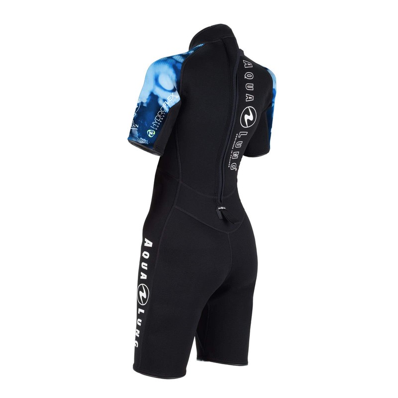 Aqua Lung Hydroflex Women's Shorty Black/Blue, Size: S