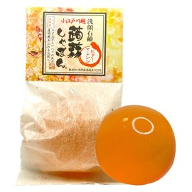 Konnyaku Shabon, Kawagoe Konnyaku Shabon, Bitter Orange (2.8 oz (80 g) Soap, Facial Cleansing Soap, Formulated with Ceramide (No Additives, Firmness / Transparency), For Dry Skin, Sensitive Skin