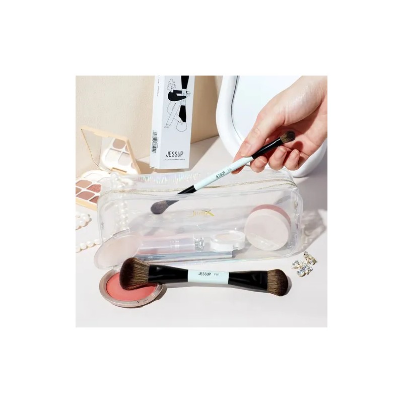 Jessup Kit 2pz Brocha De Maquí De Doble Punta Multiuso,t502