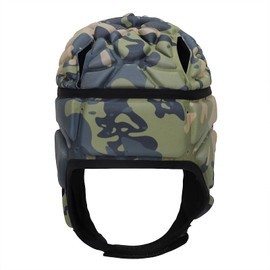 Football Rugby Headguard Soft EVA Padded Headgear Shell Head Protector Adjustable Soccer No Bump Cap for Youth Adult