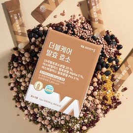 Vitamin Village (현대Hmall)비타민마을 더블케어 곡물 발효 효소 역가수치 효소식품 4박스 총120포 4개월분 (Hyundai Hmall) Vitamin Village Double Care Grain Fermentation Enzyme Active Value Enzyme Product 4 Boxes Total 120 Packs 4 Months Supply