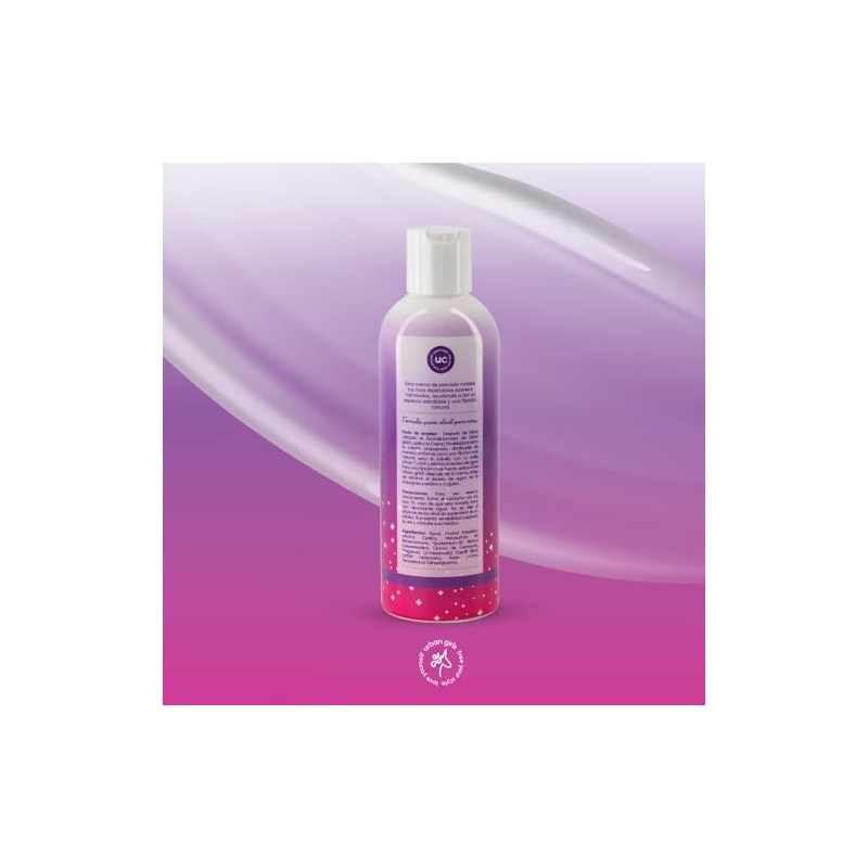 URBAN CURLS Crema Moldeadora para Niñas Cabello Rizado 240 ml