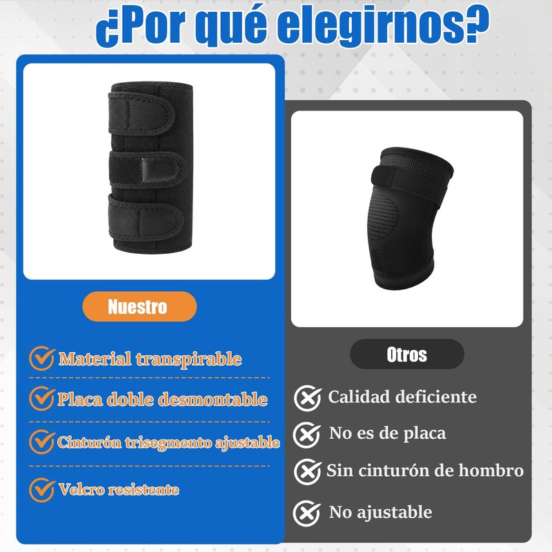 Codera Ajustable para Codo de Tenista y Epicondilitis, Soporte para