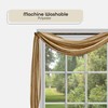 Achim Home Furnishings Ombre h Scarf, 50-Inch by 144-Inch, Sandstone