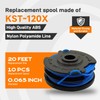 KST-120X Spool Compatible with Kobalt 40V Cordless String Trimmer KST