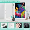 2 Pack Kids Art Frames Front Opening A4, Childrens Artwork