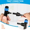 Gardrip 25 Pieces Drip Emitters Fan Shape with Stake for