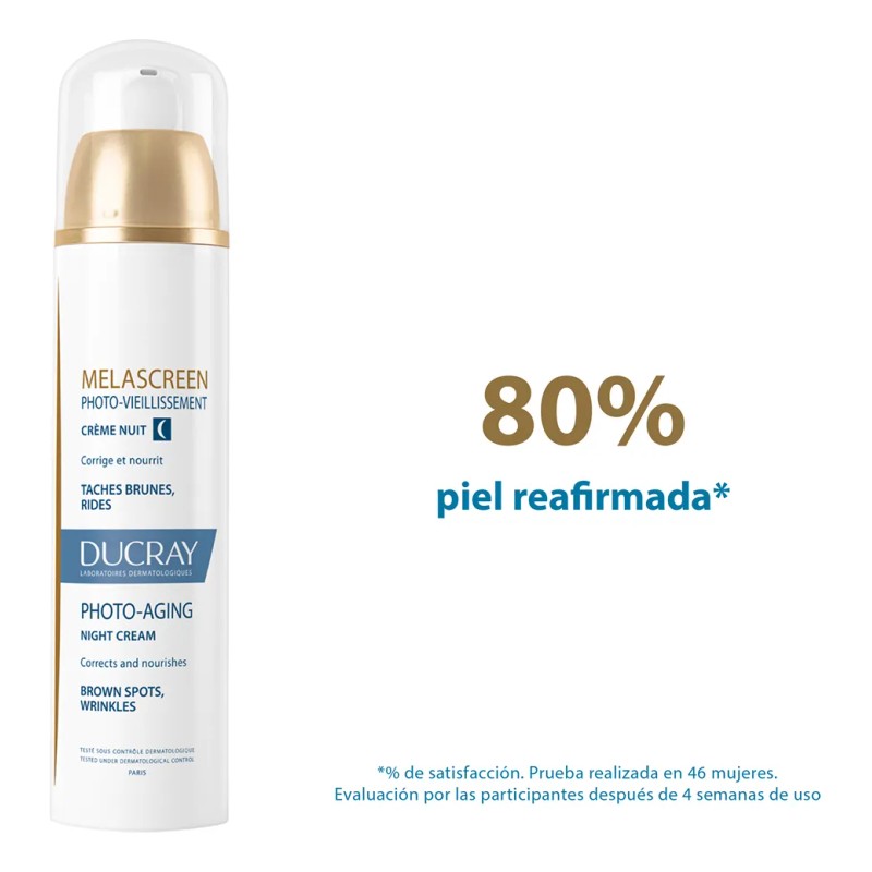Crema Noche Antimanchas Ducray Melascreen Anti Edad