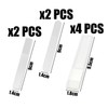 4-Piece Nail File with 4 Piece Storage Box, Nail Polishing