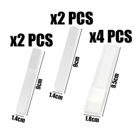 4-Piece Nail File with 4 Piece Storage Box, Nail Polishing Tools, Nail Art Tools, Nail Care Tools