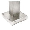 Stainless Steel 316 Grade Small Square Base Cover for 1-1/2"