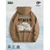 Money Stacks Graphic Hoodie 100% Cotton US Warehouse 7 ColorsColor:
