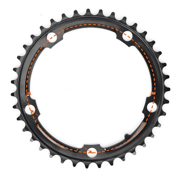 HOUSON Chainring Repair Kit | 53/50/39/34T for 7-11 Speed |