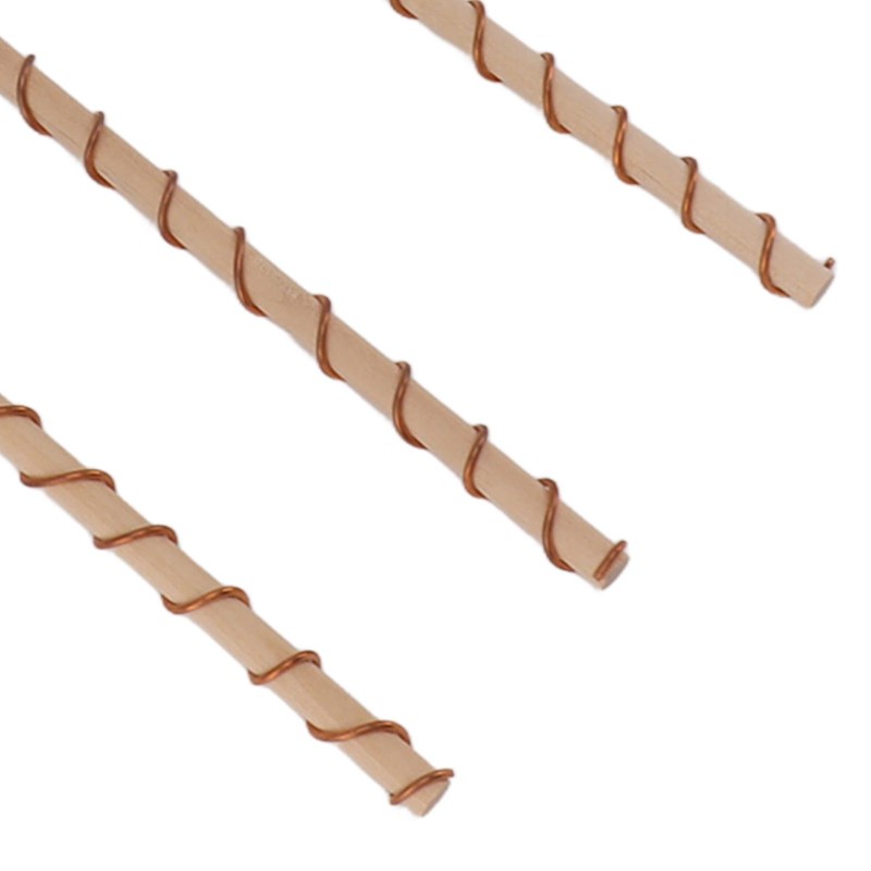 6PCS Electroculture Stakes Stable Support Garden Antenna Copper Coil for