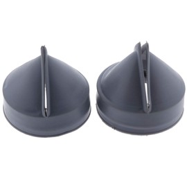 ZTUOAUMA 2X Air Cleaner Dust Ejector Valves K1211-82340 for Kubota BX2200D BX22D BX2670 RTV900 G2160 GR2120-2 GR2120B ZD1011 ZD1021 ZD18 ZD21 Lawn Mowers Tractors