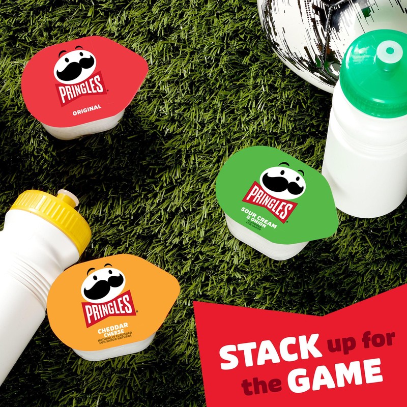 Pringles Potato Crisps Chips, Lunch Snacks, Office and Kids Snacks,