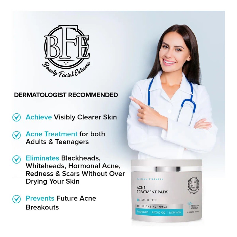 Tratamiento Del Acné, Almohadillas Para El Acné Que Contiene