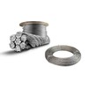 Wire rope cable stainless steel A4 316 marine grade 7x7 1mm 2mm 3mm 4mm (1, 20m, 3mm)