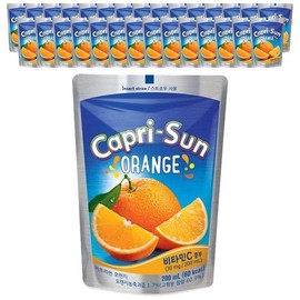 SellerHub 카프리썬 오렌지 200ml x 30입 (10입x3박스) (S46121548) Capri Sun Orange 200ml x 30 packs (10 packs x 3 boxes) (S46121548)