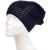 BYOS - Gorro de punto de ganchillo para mujer, ligero