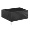 Sarini Protect Your Billiard Table with Black Pool Table Cover,