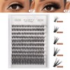 MAGEFY 220 Pcs Cluster Lashes 30D+40D Eyelash Clusters 9-13mm Mixed