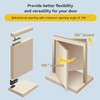 GEKRONE Self Closing Concealed Door Pivot Hinges Heavy-Duty Spring Hydraulic