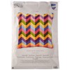 Vervaco Bold Geometric Style Long Stitch Cushion Kit 2, Multi-Colour