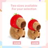 MeYuxg Capybara Cuddly Toy, 22 cm Capybara Plush Toy with