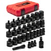 LLNDEI 3/8 Inch Drive Low Profile Impact Hex Driver Set,