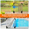 Sliding Gate Kit - Heavy Duty Rolling Gate Hardware Kit
