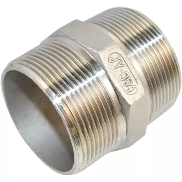 Unbranded DAN SPEED Hex Nipple 2″ Male X 2″ Male