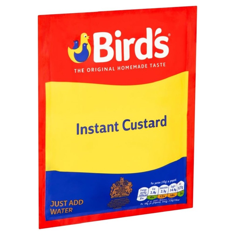 Birds Instant Custard Triple Pack Original Birds English Powder Imported