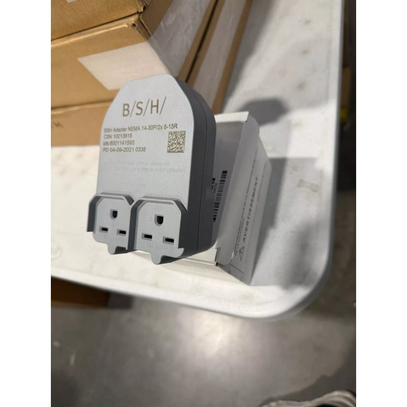Bosch WTZPA20UC Power Adapter 4-Prong NEMA 14-30R 2 Fuses For