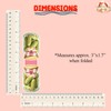(2Pcs) Coquette Pickle Paper Magnetic Bookmark Food Book Page Markers