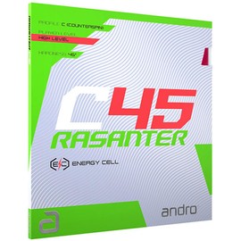 andro 110021100 Table Tennis Rubber Lazanter C45 Soft Back UM Tension Aka 2.0