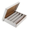 PIT66 Card Storage Box, 5000 Count 5Row Corrugated Cardboard Box
