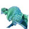 KOMBIUDA Printed Parrot Figurine Realistic Flexible Bird Model for Articulated