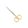 Stainless Steel Iris Dissecting Scissors 4.5", Straight, Fine Point Made