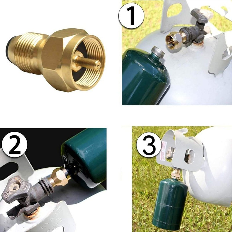 CUTE 4 U Propane Refill Adapter Lp Gas Cylinder Tank