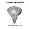Generic Hanging Food Heat Lamp with Infrared Bulb Warming Lamps