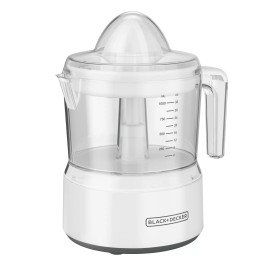 BLACK+DECKER 32oz Citrus Juicer with Self-reversing Cone White CJ650W 1