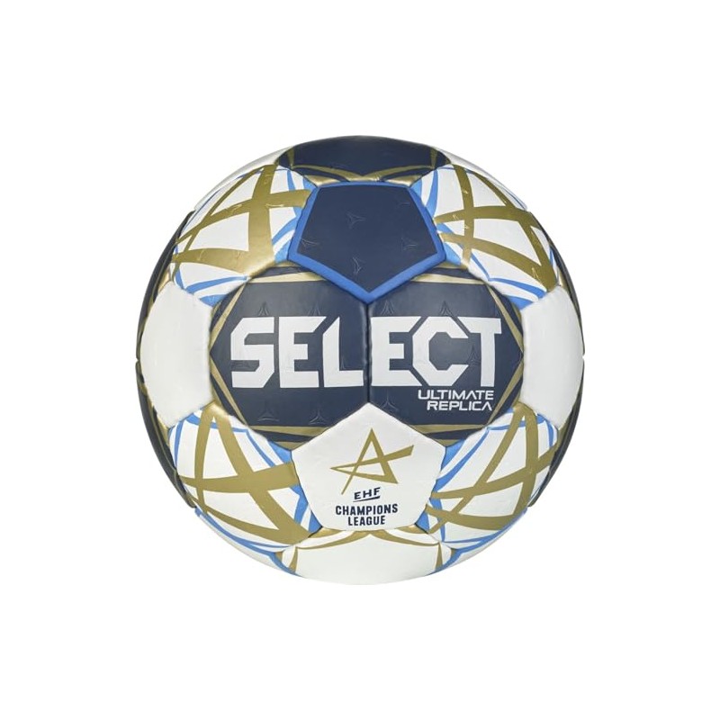Select Replica EHF Champions League v25, misura 0, blu/bianco