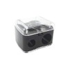 Body Collection Double Make-Up Pencil Sharpener Black