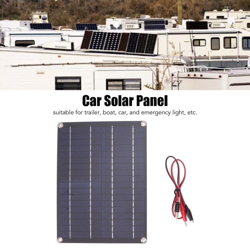 Portable Solar Panel 9.1x6.7in Slim Design Light Weight Widely Used