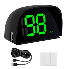 Digitaler GPS Tachometer Universal Auto HUD Display Geschwindigkeitsmesser mit Sonnenblende Auto-Tacho für Präzise Geschwindigkeit für Fahrrad Motorrad Elektroroller Auto Einfach zu Installieren
