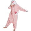 Eonxius Magic Novelty Hooded Onesie One Piece Pink Pajamas for